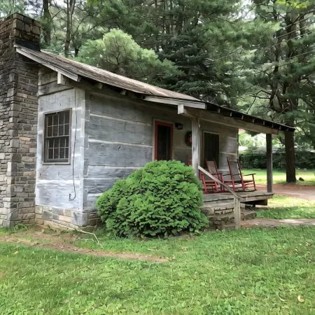 Cabin 9 - Rustic cabin in Pioneer Village, Maggie Valley NC