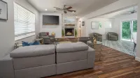 Modern Farmhouse Retreat – Heated Pool & Close to Beaches!