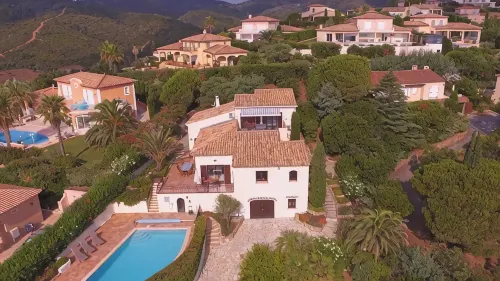 Luxury villa, heated pool, panoramic sea view, air conditionin -  Holiday Villas