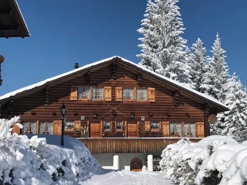 Wunderschönes Block-hausteil Direkt im Ski- und Wandergebiet Stockhütte NW - Wifi