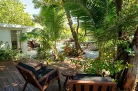 Oceanfront 4 Bedroom Bungalow with Private Pool, Large Beach Area and Staff Hotels in 