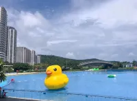 Lanwan Seaview Holiday Apartment (Hailing Island Agile Happy Golden Coast Branch) - インフィニティプール