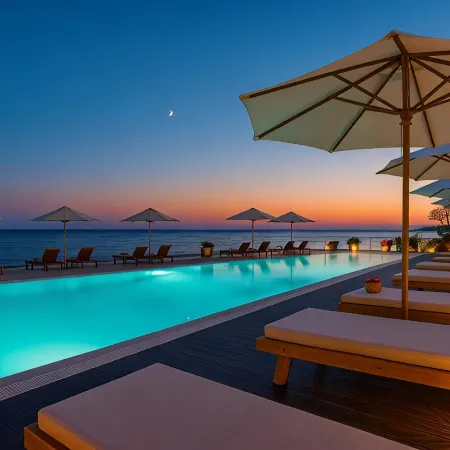 Sunny Resort apartment with seaview 1314 Отели в г. Петрчане