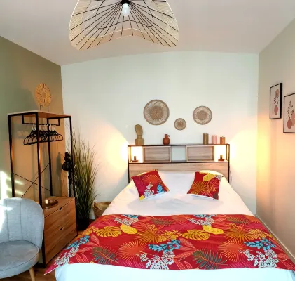 Joli Studio Neuf Proche de la Plage - Homestays