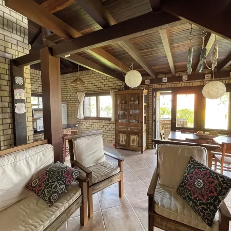 Beautiful House in Praia do Rosa Overlooking the Lagoon.