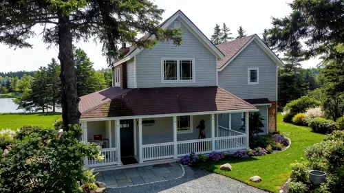 Elegant oceanfront home on Bass Harbor close to Acadia National Park - 4성급