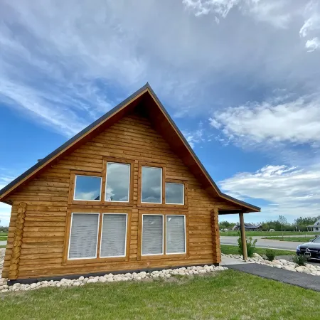 Cozy Lazy Dog Cabin