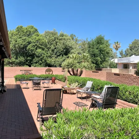 This Southwestern Retreat has room for your family and friends to gather!