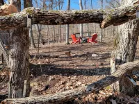 Cowboy Cabin, come sit under the trees - Chalets