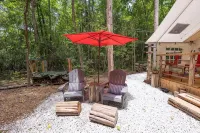 Pap's Glamp on Lake Hartwell - Balkon