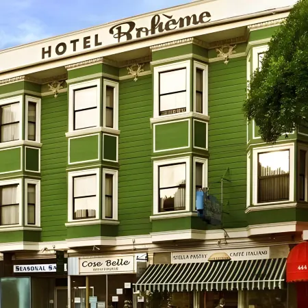 Hotel Boheme Отели рядом с достопримечательностью «Норт-Бич»