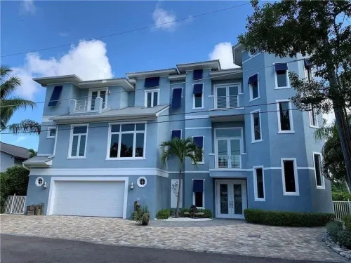Waterfront Luxury Estate - 5Br/6.5BA, Heated Pool, Spa, Tiki Hut & Gulf Access
