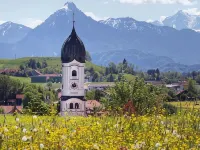 Vacation apartment in the Allgäu in Nesselwang, near Alpspitzbahn Hotels in Nesselwang