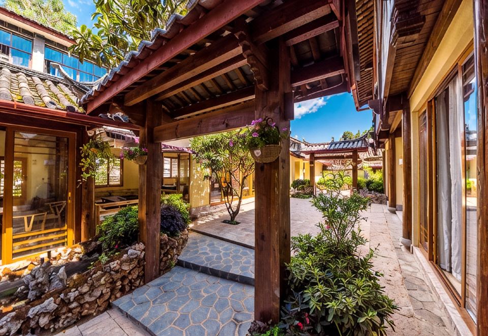 Mulanyu Tangsu Hotel 테라스