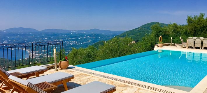 Prestige Villas |  SPARTILAS | Secluded Villa 15-20 mins walk to Taverna Hotels in Feakes