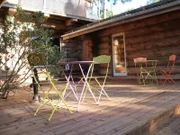 Authentic log in the heart of the pine forest for 10 people Hotels in Carcans