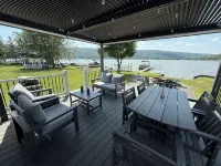 Sunset Lover's Dream! Lakefront Cottage on Otisco! - 3-Star