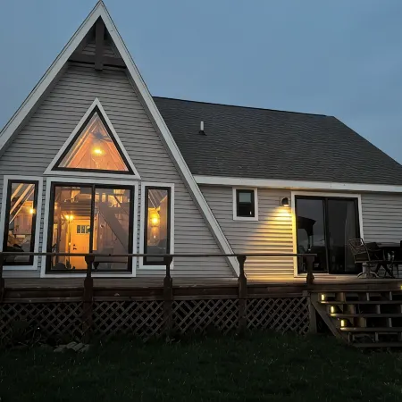 Beautiful lakefront home directly on Hubbard Lake, East Shore