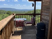 The Romantic LOVE NEST mountain Log Cabin w/ Lake view-5 minutes from the beach! Hotels in Pushmataha County