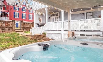 Historic Home w/ Sauna, HotTub, Speakeasy & Game Room