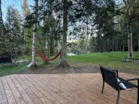 Peaceful Riverfront Cabin on 43 Private Acres Hotels in Bancroft