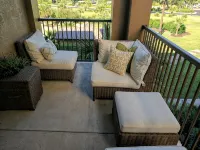 🌟Lakeside Getaway Luxury Waters Condo @HSB Resort Near Yacht Club Pool HotTub🌟 - Homestays