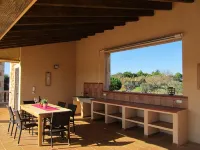 Wonderful finca with a large pool and barbecue kitchen near Es Trenc!
