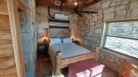 Cozy, private waterfront stone cabin on the north shore of Lake Travis