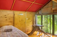 Treehouse in the Canopy close to beach - large garden with trails - Pavones wave - Wifi