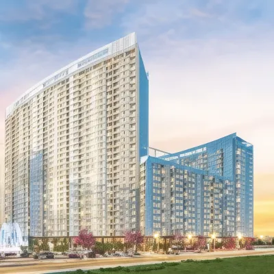 The Peak Midtown Suites - Infinity Pool & Gym Hotel berhampiran Sân vận động CIS