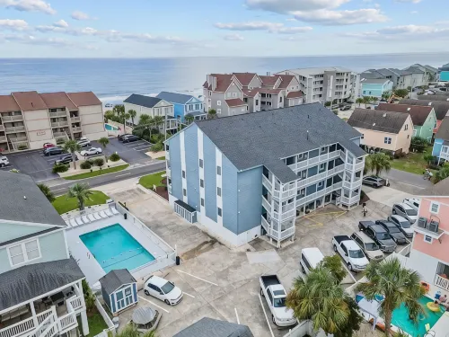 2026 Renovated 1st Floor Oceanview Condo in Surfside Beach is Now Available!!! - balcony