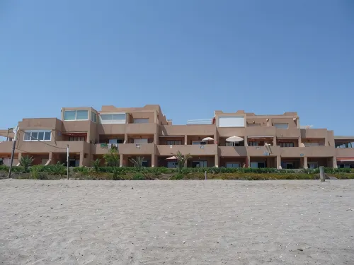 Apart 69 - Naturist apartment in Vera, front beach view, sun and golf all year - 3-Star