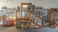 Replica firehouse with large game room, close to hiking and skiing