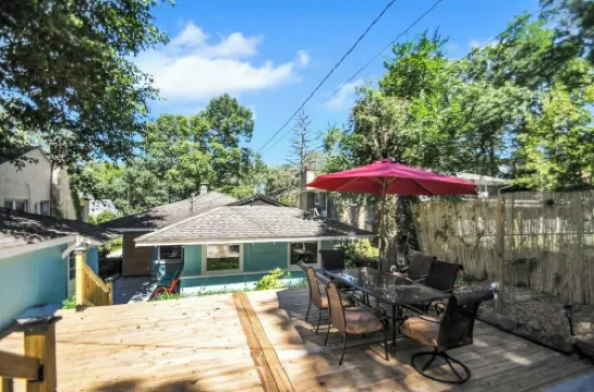 Mid-Century Cottage Beach Oasis