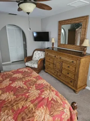 Gulf Access Home with Private Boat Dock in quiet neighborhood