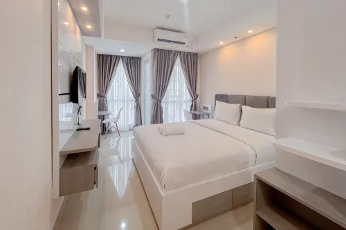 Homey Studio Apartment Tamansari Skylounge Makassar By Travelio - Apartments