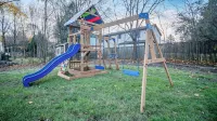 Timber Lodge: Hot Tub, Fireplace & Fun for All ! - Fitnessstudio