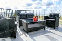 Windland apartment house on Lake Goitzsche for 8 people with lake view