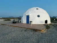 Southern Boho inspired Geodesic Dome nestled up next to Big Bend National Park. - Boutique