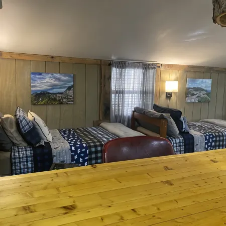 Cabin where the black top ends… Cabin 2