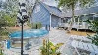 Large 5BR*Dbl. Master*1 Block to Beach Access* GAMEROOM *Firepit* Yaupon Beach