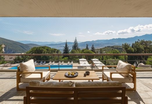 아말리아 호텔 델피의 멋진 야경