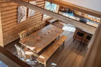 Luxurious Forest Getaway at Historic Baughman Park New Log Cabin 2 - Alphydda