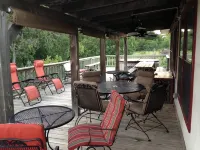 4-bedroom house in Utopia with 450’ of private crystal clear Sabinal river front