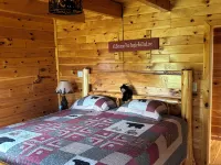 High View Lodge, log chalet with unparalleled views of Western Maine Mountains