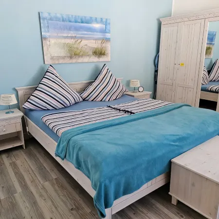 Vacation home on the south beach -2 double bedroom-4 person-2 terrace-dogs on request