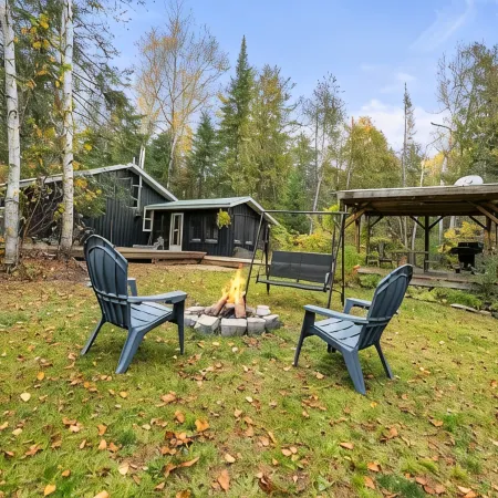 Peaceful Riverfront Cabin on 43 Private Acres
