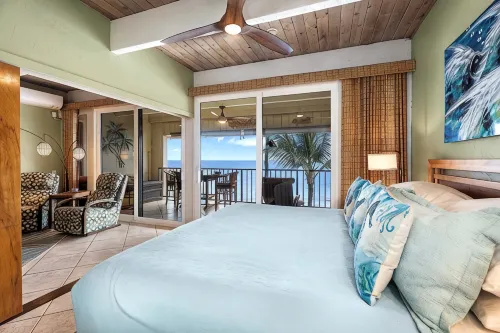 Oceanfront, Top Floor, Two-Bedroom / Updated Including A/C Throughout!