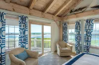 Unique oceanfront windmill with breathtaking views of Nantucket Sound.