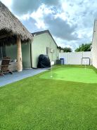 3 BDRM LAKE HOUSE OF BOCA RATON HEATED POOL TIKI HUT AND GOLFING PUTTING GREEN